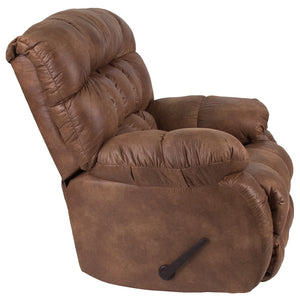 Contemporary Breathable Comfort Padre Almond Fabric Rocker Recliner