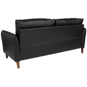 Flash Furniture Milton Park 71.5" Plush Pillow Back Leather Sofa