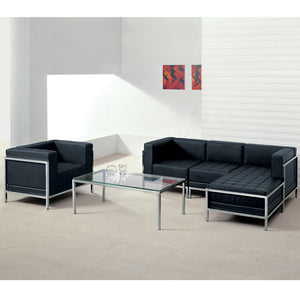Flash Furniture Hercules Imagination Series Contemporary Leather Sofa