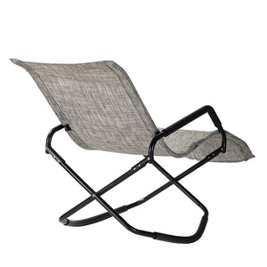HomeRoots Outdoor Reclining Chaise Lounge