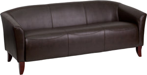 Flash Furniture Hercules Imperial Series Contemporary Leather Sofa