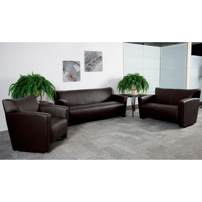 Flash Furniture Hercules Majesty Series LeatherSoft Sofa Set
