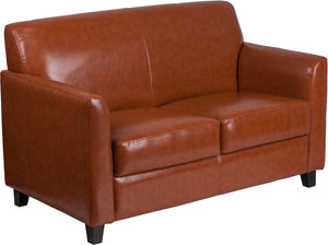 Flash Furniture Hercules Diplomat Series Contemporary Leather Loveseat