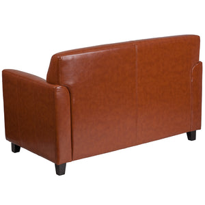 Flash Furniture Hercules Diplomat Series Contemporary Leather Loveseat