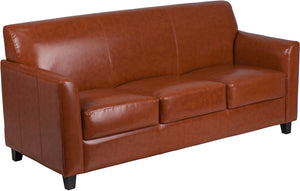 Flash Furniture Hercules Diplomat Series Contemporary Leather Sofa