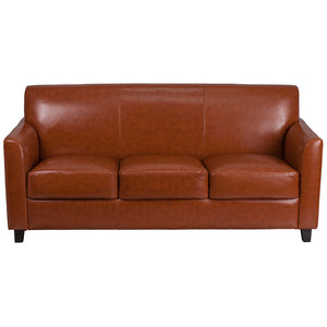 Flash Furniture Hercules Diplomat Series Contemporary Leather Sofa