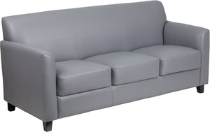 Flash Furniture Hercules Diplomat Series Contemporary Leather Sofa