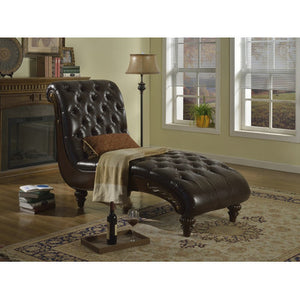 Bellini Leather Chaise Lounge