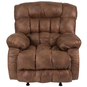 Contemporary Breathable Comfort Padre Almond Fabric Rocker Recliner