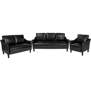 Flash Furniture Asti 3-Piece Upholstered Sofa, Loveseat, & Chair Set