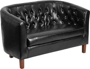 Flash Furniture Hercules 49.5" Colindale Series LeatherSoft Tufted Loveseat