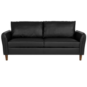 Flash Furniture Milton Park 71.5" Plush Pillow Back Leather Sofa