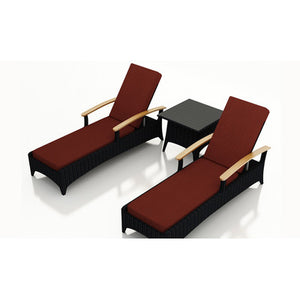 Arbor 3 Piece Lounge Seating Group with Cushion