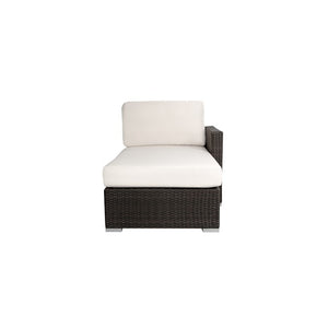 Lucaya Right Arm Chaise in Espresso