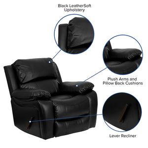 Flash Furniture Contemporary Leather Rocker Recliner