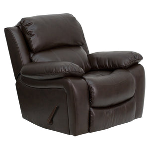 Flash Furniture Contemporary Leather Rocker Recliner