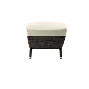 Wave Armless Chaise in Espresso