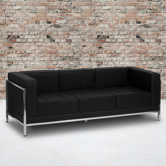 Flash Furniture Hercules Imagination Series Contemporary Leather Sofa