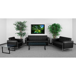 Flash Furniture Hercules Lesley Series Contemporary Leather Sofa