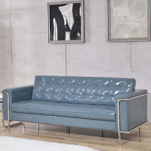 Flash Furniture Hercules Lesley Series Contemporary Leather Sofa