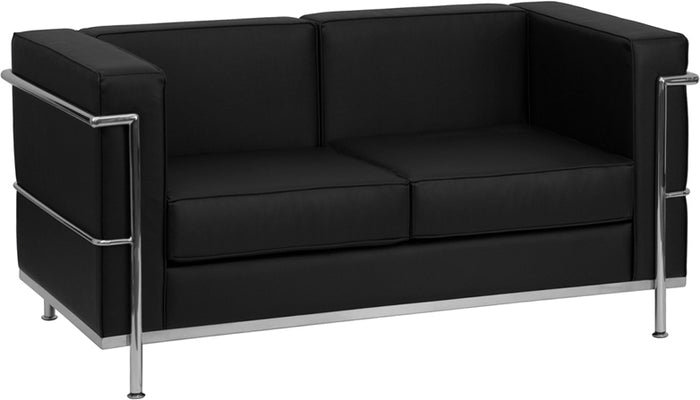 Flash Furniture Hercules Regal Series Contemporary LeatherSoft Loveseat