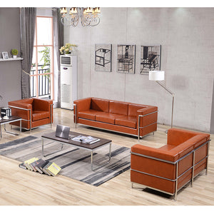 Flash Furniture Hercules Regal Series LeatherSoft Sofa Set