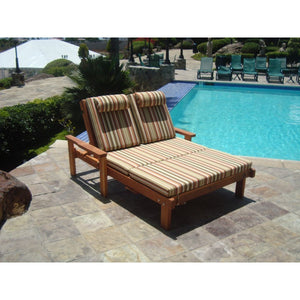 Double Summer Chaise Lounge